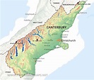 Canterbury Maps, NZ