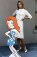 Ann Margret taking a picture with her Flintstones alter ego "Ann ...