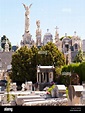 Le cimetière en Cimetière du Château de Nice, France Photo Stock - Alamy