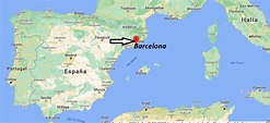 ¿Dónde está Barcelona - ¿Dónde está la ciudad?