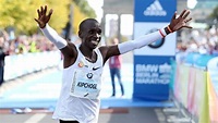 Marathon-Weltrekord in Berlin: Eliud Kipchoge ist der schnellste Läufer ...
