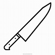 Dibujo De Cuchillo Para Colorear - Ultra Coloring Pages