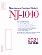 NJ NJ-1040 Instructions 2021-2024 - Fill and Sign Printable Template Online