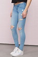 2020 Fashion Jeans For Women Ragged Jeans in 2020 | Best jeans for ...