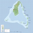 Large Aitutaki Island Maps for Free Download and Print | High ...