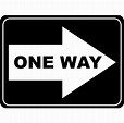 ONE WAY - ARROW | Discount Safety Signs New Zealand