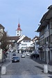Das Dorf Von Sursee Auf Der Schweiz Redaktionelles Foto - Bild von ...