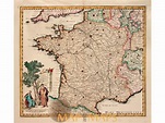 Carta Geografica del Regno Di Francia Tirion. MAPandMAPs
