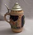 Gerz West Germany Lidded Beer Stein from colemanscollectibles on Ruby Lane