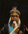 Bonhams : JAIPUR Hand-painted portrait of Sawai Madho Singh II ...