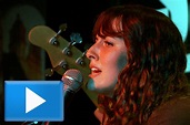 Brittany Tolman of Imagine Dragons band in concert in Santa Barbara ...