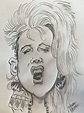 Cyndi Lauper caricature Cyndi Lauper, Singer Songwriter, Caricature ...