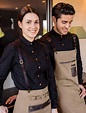 Pin by Marla Vargas on uniforme | Cafe shop design, Restaurant uniforms ...