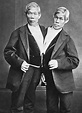 The original “Siamese twins,” Chang and Eng Bunker. 1800s. : r/TheWayWeWere