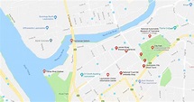 Launceston Map | Tasmania Travel Guide