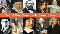Top 10 Most Famous Mathematicians | The Greatest Mathematicians Of All Time