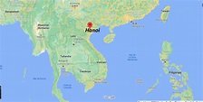 ¿Dónde está Hanoi - ¿Dónde está la ciudad?