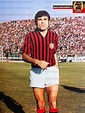 Angelo Anquilletti of AC Milan in 1972. Ac Milan, Collegiate Prep ...