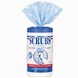 Scrubs Hand Cleaner Towels - (6) 30-Count Canisters - UnoClean