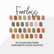 Fearless Procreate Color Palette / Procreate / Instant - Etsy UK