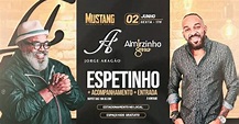JORGE ARAGÃO E ALMIRZINHO NO MUSTANG GASTRO BAR em Guarulhos - Sympla
