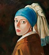 Vermeer. Girl with a Pearl Earring. on Behance