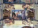 'Sistine Chapel Ceiling: Creation of Eve, with Four Ignudi, 1510 ...