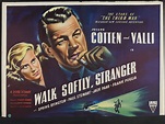 Joseph Cotten “Walk Softly Stranger”, Original Quad film poster (1950 ...