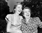 Joan Fontaine with her mother Lillian Fontaine | Classic film stars ...