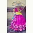 20 noviembre | Vestidos mexicanos para niña, Vestidos de fiesta mexicanos, Vestidos de escaramusa
