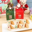 聖誕造型禮盒2款都有 幸運籤餅 耶誕彩珠白巧克力 聖誕節禮物 - 設計館 QUOTES天天幸運餅 手工餅乾 - Pinkoi
