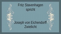 Joseph von Eichendorff „Zwielicht" I - YouTube