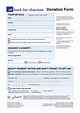 Printable Free 5 Charity Donation Forms In Pdf Ms Word Charitable ...