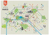 Paris lugares para visitar mapa de Lugares para visitar mapa de Paris ...