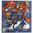 Jackson Pollock Foundation Abstract Expressionist Lithograph Print ...