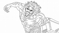 Dibujos de Ataque en Titan para colorear - AniYuki.com