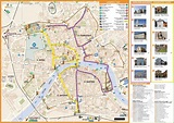 Pisa tourist attractions map - Ontheworldmap.com