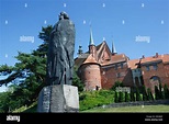 cathedral hill with statue of nicolaus copernicus in the city of ...