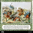 Carlos Martel en la Batalla de Poitiers (732 Fotografía de stock - Alamy