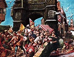 The Peasants Revolt Of 1380 Painting by Cl Doughty - Fine Art America