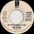 Lou Rawls – Let Me Be Good To You (1979, Vinyl) - Discogs