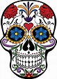 Day of the dead, mexico,skull, digital cross stitch pdf pattern | Sugar ...