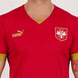 Camisa Puma Sérvia Home 2022 - FutFanatics