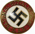 German National Socialist Labor Party member badge, NSDAP, early type