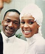 Whitney Houston and Bobby Brown on their wedding day (1992) Brown ...
