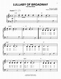 Lullaby Of Broadway Sheet Music | Harry Warren | Very Easy Piano
