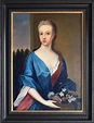 Unknown - Portrait of Miss Amelia Stewart, oil on canvas at 1stDibs