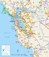 Tourist Map of San Francisco Bay Area - Ontheworldmap.com
