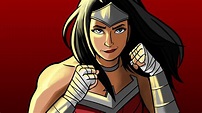 Wonder Woman Cartoon Wallpapers - Top Free Wonder Woman Cartoon ...