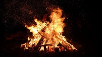 Free Images : fire, flame, bonfire, heat, campfire, event, night ...
